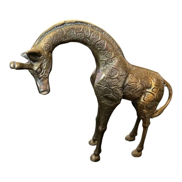 Vintage Brass Giraffe - Mid Century - Picture 8 of 8